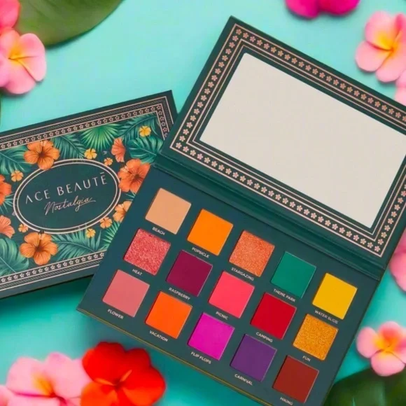 Ace Beaute Nostagia- Eye Shadow Palette. 15 shades - Picture 7 of 7